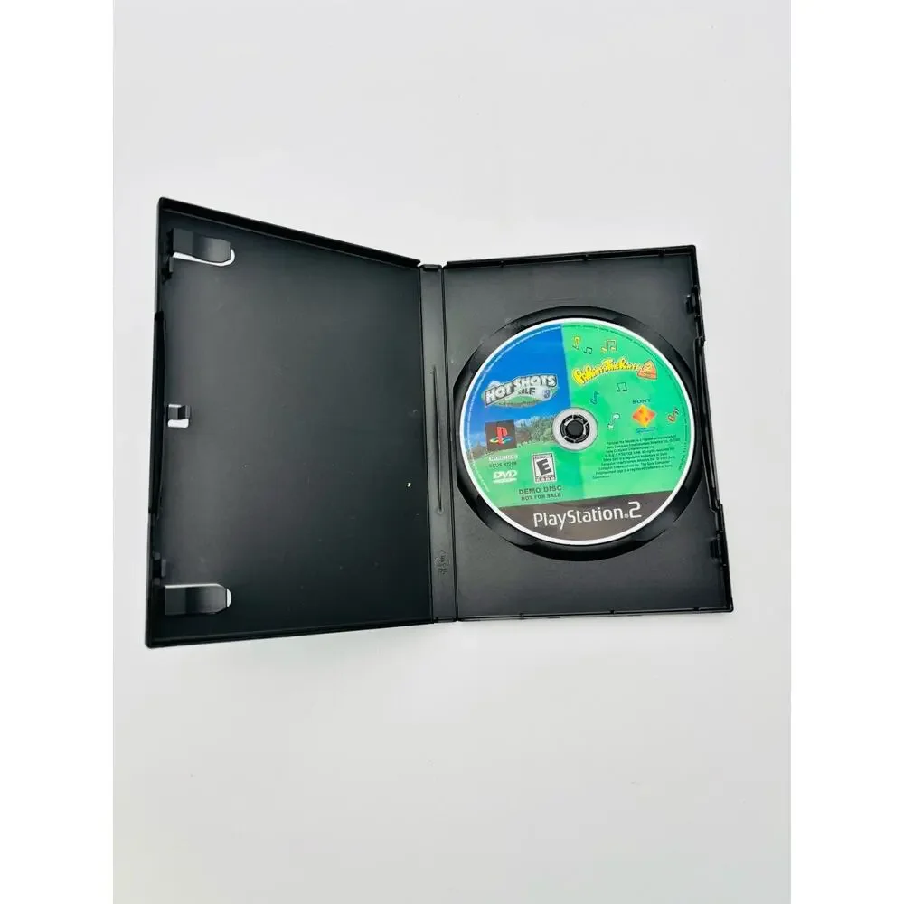 Sony PlayStation 2 PS2 Disc Only Hot Shots Golf 3 + PaRappa the Rapper 2 Demo VG